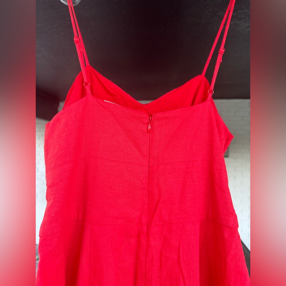 FARM Rio Red Jumpsuit - Picture 4 of 16